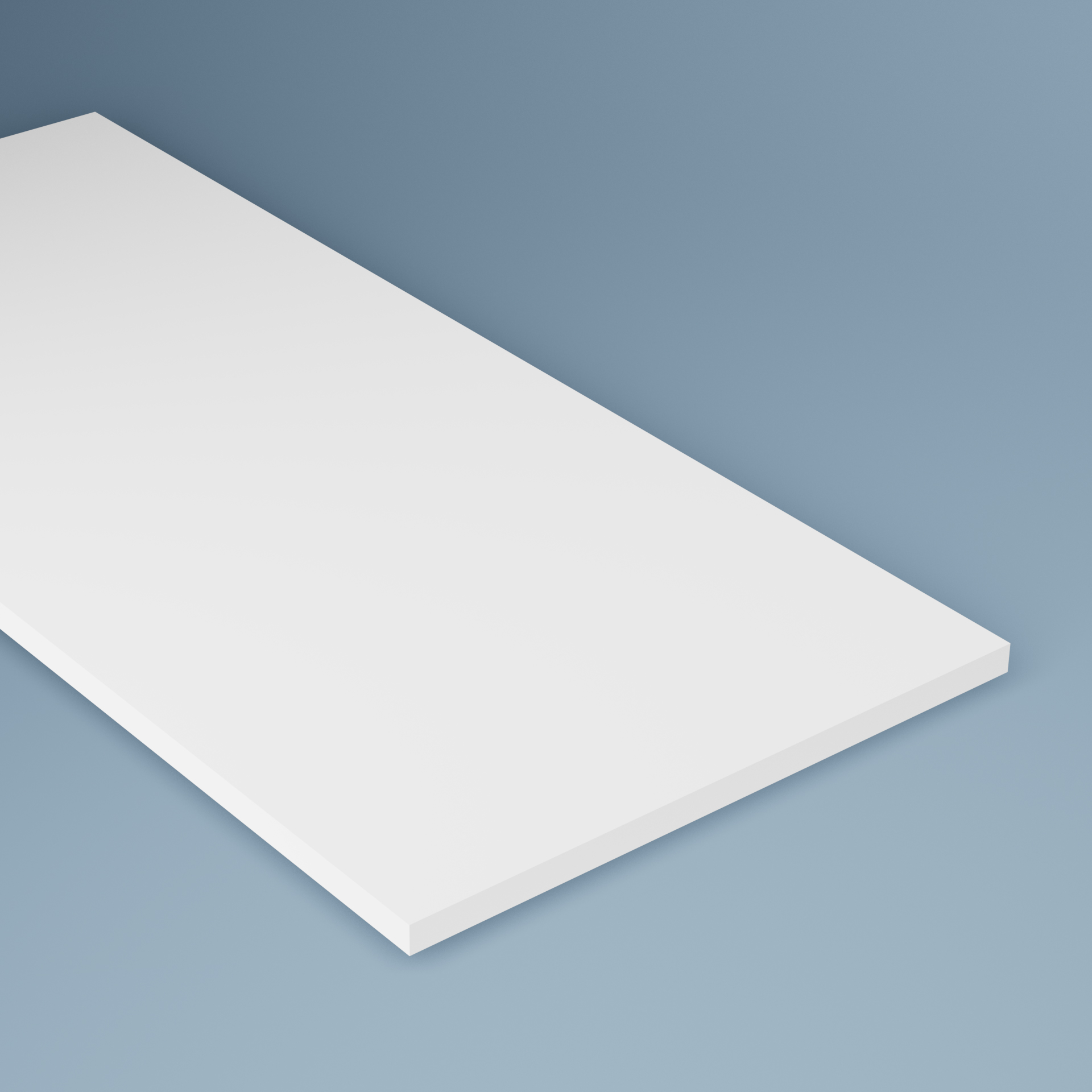 Hyllplan vit melamin 900x400x18 FSC (A)